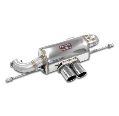 Silencioso trasero Racing OO90 Sistema 100% de acero inoxidable, sobredimensionado Ø76 mm - Solo kit completo LOTUS EVORA S 3.5i