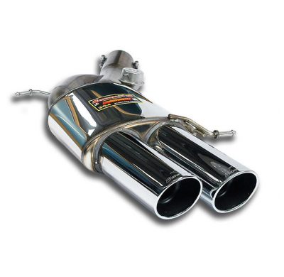 Escape Trasero Izquierdo Oo100  Con Válvula  - Bmw F12 M6 Coupè / F13 M6 Cabrio V8 (560 Cv) 2012 -> 2018 Supersprint