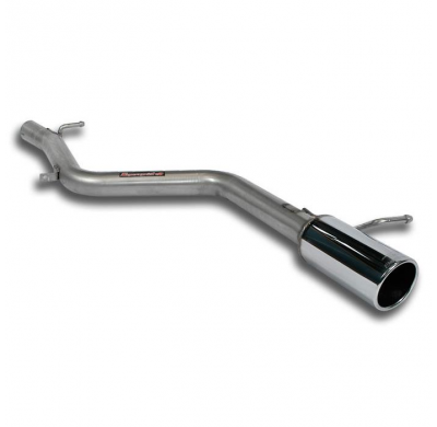 Tubo Trasero Derecho Oo100 (Anula Silencioso) - Audi A8 Quattro 4.0 Tdi V8 2003 -> 2009 Supersprint