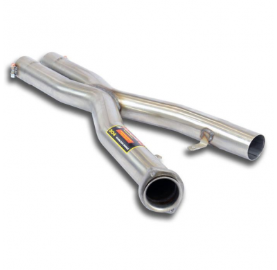 Tubo Central "X" (Reemplaza Escape Central Oem)  - Alpina B12 (E31) 5.7i Coupè V12 (416 Cv) '92 -> '96 Supersprint