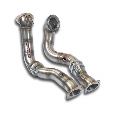 Turbo Downpipe Kit Derecho-Izquierdo Con Juntas De Expansión (Reemplaza Pre-Catalizador)  - Bmw E60 (Sedan) 535i Bi-Turbo (Model