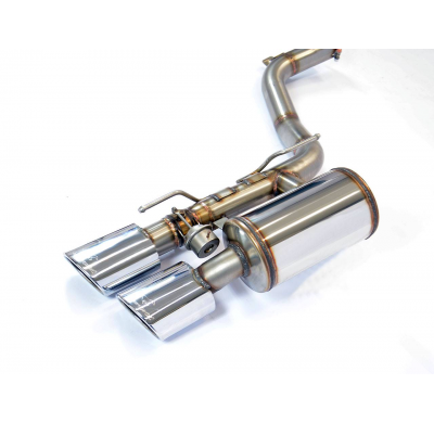 Escape Trasero Derecho Con Válvula - Maserati Ghibli 3.0i V6 (350 Cv) 2018 -> (With Valve) Supersprint