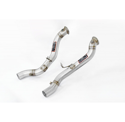 Kit de tubo de bajada derecho - izquierdo (elimina el catalizador) Kit de tubo de bajada 100% Inox - (elimina el catalizador) MA