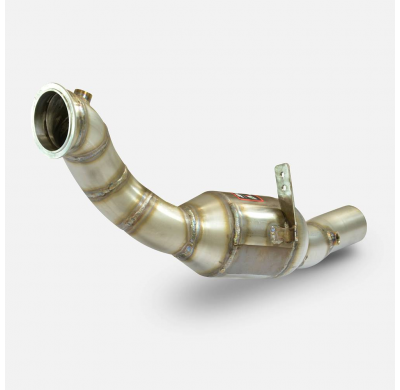 Tubo de bajada derecho + catalizador metálico Kit de tubo de bajada 100% Inox - (elimina el catalizador) MASERATI Levante "Trofe