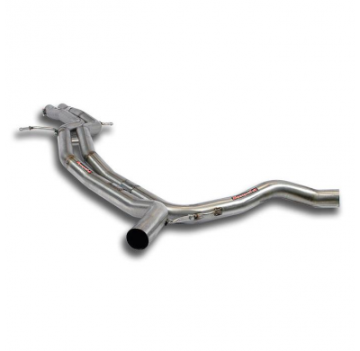 Tubo Central "H-Pipe"  - Audi S6 C7 4g (Sedan + Avant) 4.0 Tfsi (420 Cv) 2012 -> 2014 (With Valve) Supersprint