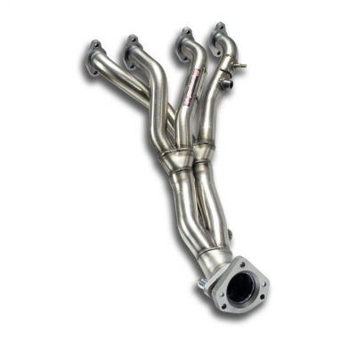 Colectores Acero Inox Para Catalizador Oem  (Volante Derecha E Izquierda) - Vw Golf Ii 1.8 G60 '89 -> '91 Supersprint