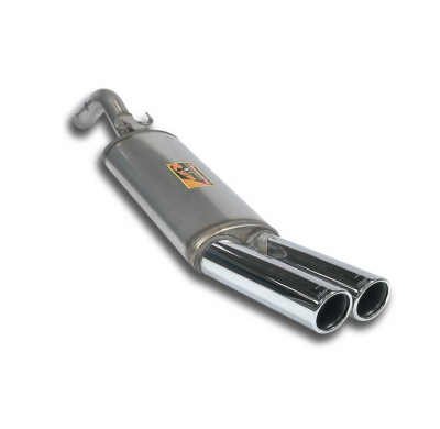 Escape Trasero T Oo76 Acero  409 - Vw Golf Ii 1.3  8/'83 -> 8/'86 Supersprint