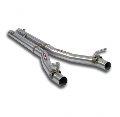 Kit Tubos Centrales Derecho-Izquierdo "H-Pipe" Reemplaza Escape Central Oem  - Ferrari 550 V12 Maranello Wsr (485 Cv) '99 ->