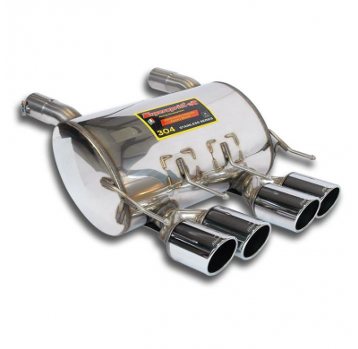 Escape Trasero Derecho-Izquierdo Oo 100  - Corvette C6 6.2i V8 (437 Cv) '07 -> '09 Supersprint