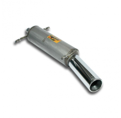 Escape Trasero  O100 Steel 409 - Vw Golf I Cabrio 1.6 '84 -> '88 Supersprint