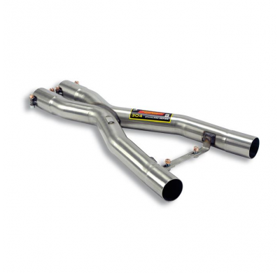 Tubo Central  "X-Pipe" - Bmw E31 850i V12 (Motor M73 11/'94 -> '99) Supersprint