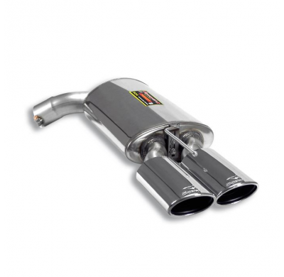 Escape Trasero Derecho 120x80 - Mercedes W221 S 500 / S 550 4.7i V8 Bi-Turbo (435 Cv) '11 -> '13 Supersprint