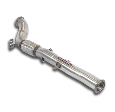 Tubo De Conexión + Malla Flexible  + Tubo Delantero ø65mm - Mini Jcw Countryman All4 1.6i Turbo (218 Cv) 2012 -> 2016 Supersprin