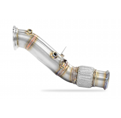 Downpipe  (Reemplaza catalizador) Sistema 100% de acero inoxidable - Bajante con conexión mediante abrazadera en V. TOYOTA GR SU