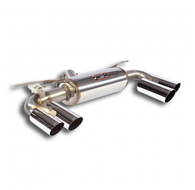 Escape Trasero Derecho-Izquierdo Oo80 Con Válvula "Race Tips"  - Bmw F87 M2 Coupè (370 Cv) 2016 -> "Diseño Doble Tubo" (With