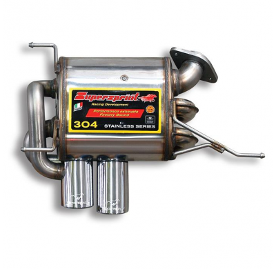 Escape Trasero "Power Loop"oo80(Para M-Technik Kit) - Bmw E81 118i (129 Cv - N46n Motor) 2007 -> 2009 Supersprint