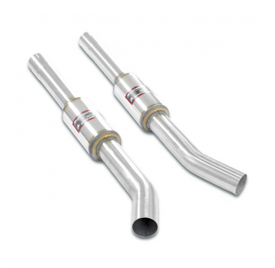Tubo central derecho - izquierdo Sistema "Cat.-back" 100% de acero inoxidable - Solo kit completo BMW G05 X5 40i xDrive (USA Mod