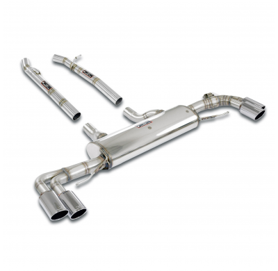 Rear exhaust Right OO90 - Left OO90 con válvula Silenciador trasero, 4 salidas - Solo kit completo BMW G05 X5 40i sDrive (USA Mo