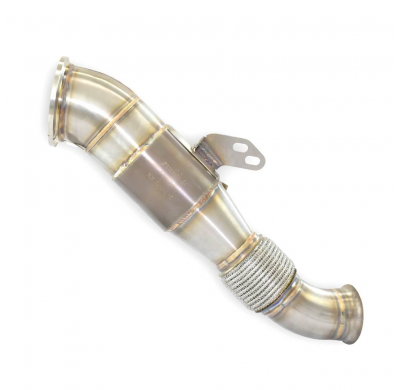 Downpipe + catalizador metalico 200CPSI Sistema 100% de acero inoxidable BMW G05 X5 40i xDrive (B58 - 340 CV - modelos con OPF)