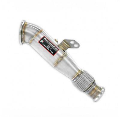 Downpipe (Substitucion catalizador ) Sistema 100% de acero inoxidable - Bajante con conexión mediante abrazadera en V. TOYOTA GR
