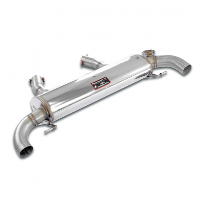 Rear exhaust con válvula Right - Left Sistema de escape trasero "Cat.-back" 100% de acero inoxidable, derecha-izquierda, para di