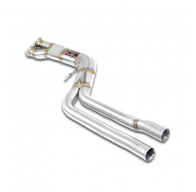 Tubo en J, sin resonancia Sistema 100% de acero inoxidable - Solo kit completo BMW F87 M2 Competition (S55 - 410 Hp - modelos co