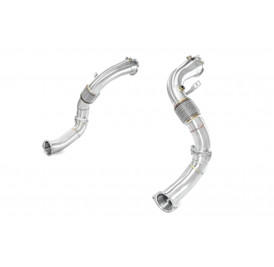 Kit de tubo de bajada derecho - izquierdo (reemplaza el catalizador principal) Kit de tubo de bajada superior derecho + izquierd