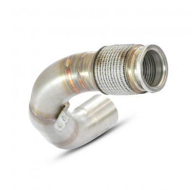 Downpipe kit Right - Left(Replaces the secondary catalytic) Kit de tubo de bajada inferior derecho + izquierdo BMW F93 M8 "Compe