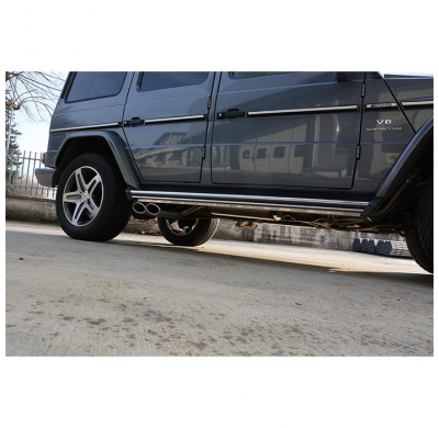 Escape Trasero Derecho 120x80 - Mercedes W463 (2-Puertas) G 500 V8 (M113 3v Motor) 1998 -> 2008 Supersprint