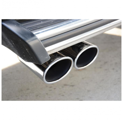 Escape Trasero Derecho 120x80 - Mercedes W463 (2-Puertas) G 500 V8 (M113 3v Motor) 1998 -> 2008 Supersprint