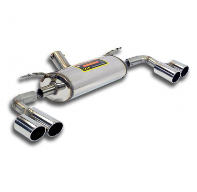 Escape Trasero Derecho-Izquierdo Oo80 - Bmw F22 228ix 2.0t (Motor N26  - 245 Cv) 2013 -> 2016 Supersprint