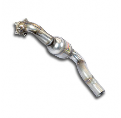 Downpipe Izquierdo + Catalizador Metalico  - Audi A8 Quattro 4.0 Tfsi V8 (420 Cv) 2012 -> 2013 Supersprint
