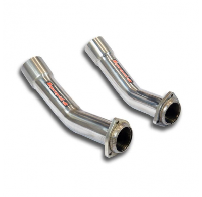 Kit Tubos De Conexión Derecho-Izquierdo    - Audi S6 C7 4g (Sedan + Avant) 4.0 Tfsi (420 Cv) 2012 -> 2014 (With Valve) Superspri