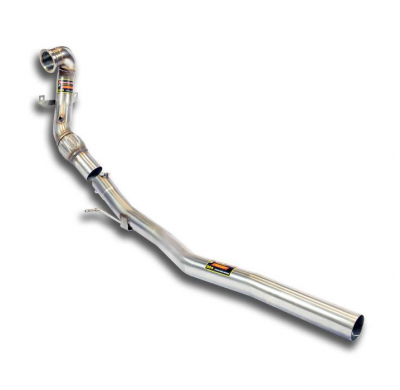 Turbo Downpipe Kit (Reemplaza Catalizador) - Audi S3 8v Sedan Quattro 2.0 Tfsi (300 Cv) 2013 -> 2015 (With Valve) Supersprint