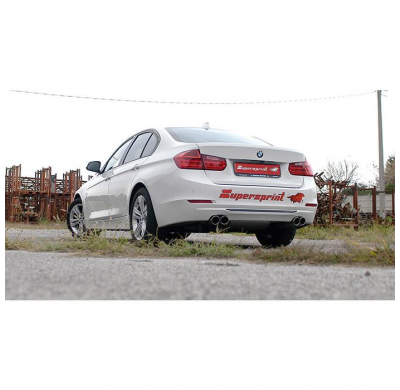 Escape Trasero Derecho-Izquierdo Oo80 - Bmw F32 Coupè 428ix 2.0 T (N20 245 Hp) 2013 -> 2016 Supersprint