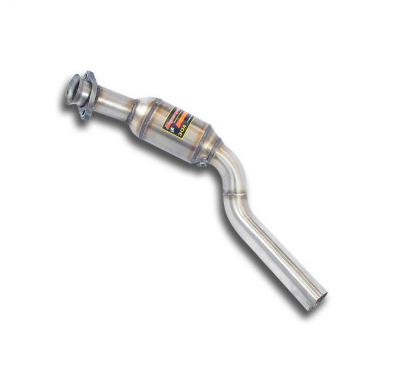 Downpipe Derecho + Catalizador Metalico  - Jaguar Xkr Coupè / Cabrio 4.2i V8 Supercharged (416 Cv) '06 -> '08 (With Valve) Super