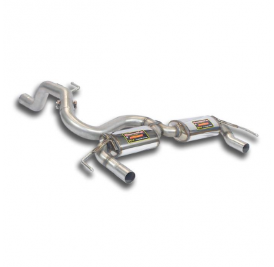 Escape Trasero Derecho-Izquierdo "Racing"  - Opel Corsa E Opc 1.6i Turbo (207 Cv) 2015 -> Supersprint