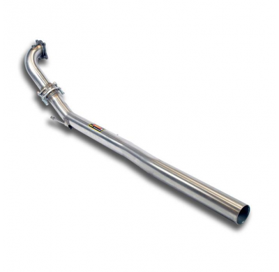 Turbo Downpipe Kit (Reemplaza Catalizador) - Audi Tt Mk2 Coupè/Roadster 1.8 Tfsi (160 Cv) '08 ->'14 (Racing ø76mm) Supersprint