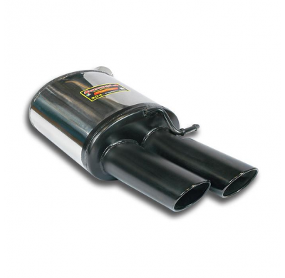 Rear Exhaust Left 100x75 Black - Audi A8 Quattro 4.0 Tfsi V8 (420 Cv) 2012 -> 2013 Supersprint