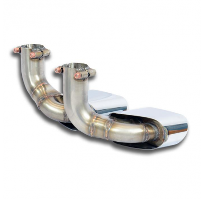 Kit Colas De Escape  2 X 145x75 - Mercedes C199 Slr Amg/Mclaren Coupè (5.5l V8 - 626 Cv) 2003 -> 2010 Supersprint