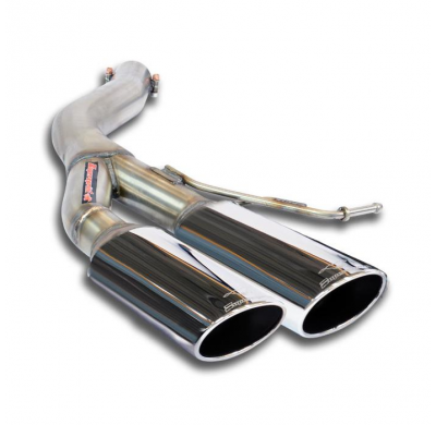 Tubo Trasero Izquierdo 100x75 (Anula Silencioso) - Audi A7 Sportback Quattro 3.0 Bitdi V6 (313 Cv) '12 -> '14 Supersprint