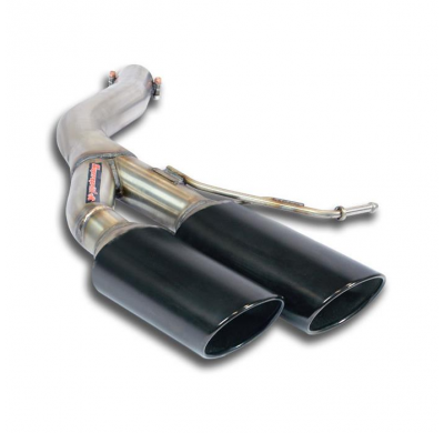 Tubo Trasero Izquierdo 100x75 Negro (Anula Silencioso) - Audi A7 Sportback Quattro 3.0 Tdi V6 (204 - 245 Cv) '10 -> '14 Superspr