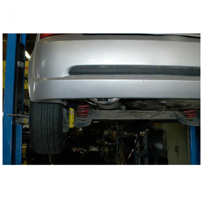 Silencioso trasero "Stealth" Sistema Ø 63,5mm tamaño grande 100% Acero Inox "Grupo N" RENAULT CLIO II 2.0i RS 172 ' 99 -> ' 01 S