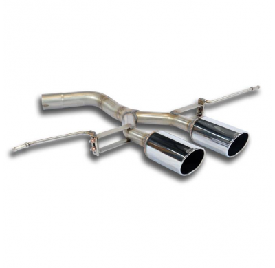 Tubo Trasero Oo 100 (Anula Silencioso)  - Vw Golf Vi 2.0 Gtd (170 Cv) 2008 -> 2012 Supersprint