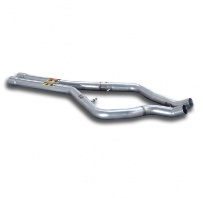 Kit Tubos Centrales Derecho-Izquierdo  - Bmw F16 X6 50i Xdrive V8 Bi-Turbo 2014 -> Supersprint