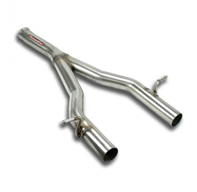 Tubo Central "Y-Pipe"inlet ø80mm - Mercedes W204 C 180 Cgi (1.6i 156 Cv) '12 ->'14 Supersprint