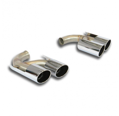 Kit Colas De Escape Derecha-Izquierda Oo100 - Porsche 958 Cayenne S 3.0 V6 Hybrid (380 Cv) 2010 -> 2013 Supersprint