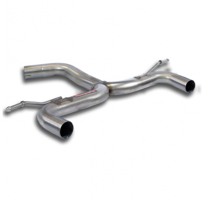 Tubo Trasero "Y-Pipe" Derecho-Izquierdo (Anula Silencioso) - Vw Golf Vi 2.0 Gtd (170 Cv) 2008 -> 2012 Supersprint