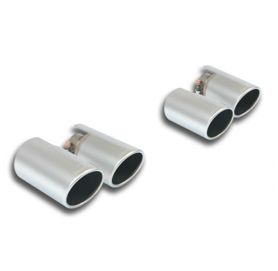 Kit Colas De Escape "Satinadas" Derecha-Izquierda Oo90 - Bmw F80 M3 Competition (450 Hp - Models With Opf) 2018 -> (With Valve)