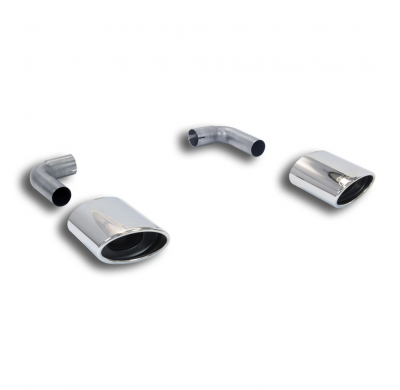 Colas De Escape Derecha-Izquierda  145x95 - Mercedes W176 a 220 Cdi 4-Matic (2143cc Diesel, 177 Cv) 2014 -> Supersprint